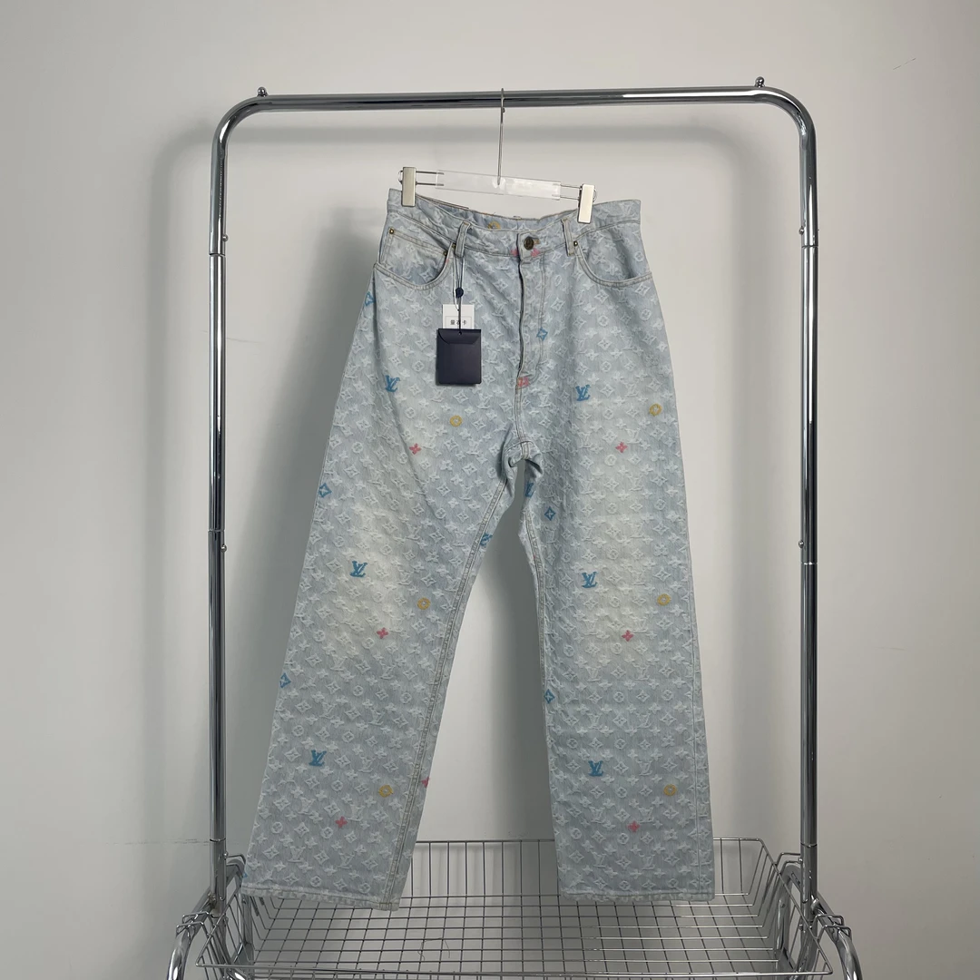 全新未使用 LouisVuitton/路易威登 tyler牛仔裤 yy00619 尺码33