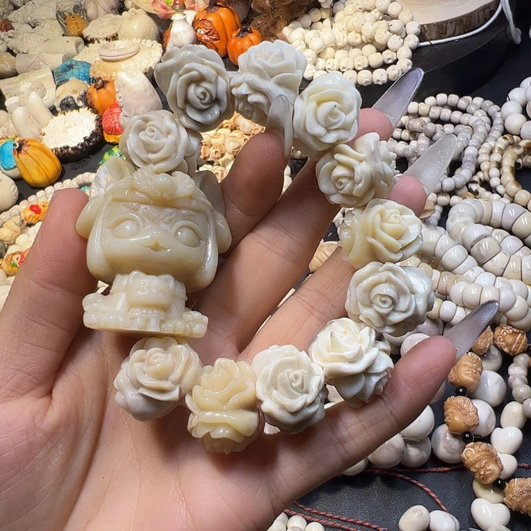 N***）鹿骨手串/手链鹿角