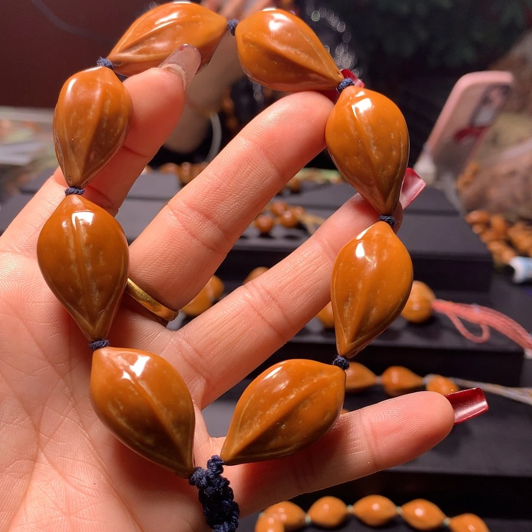 橄榄核手串/手链小*三花手串