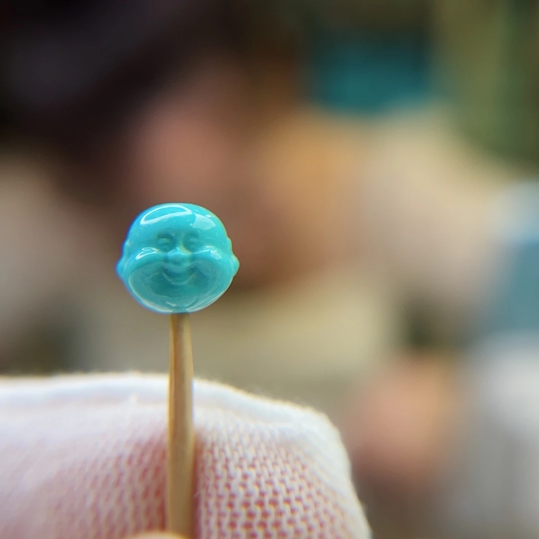 未镶嵌绿松石珠宝奇石8.8