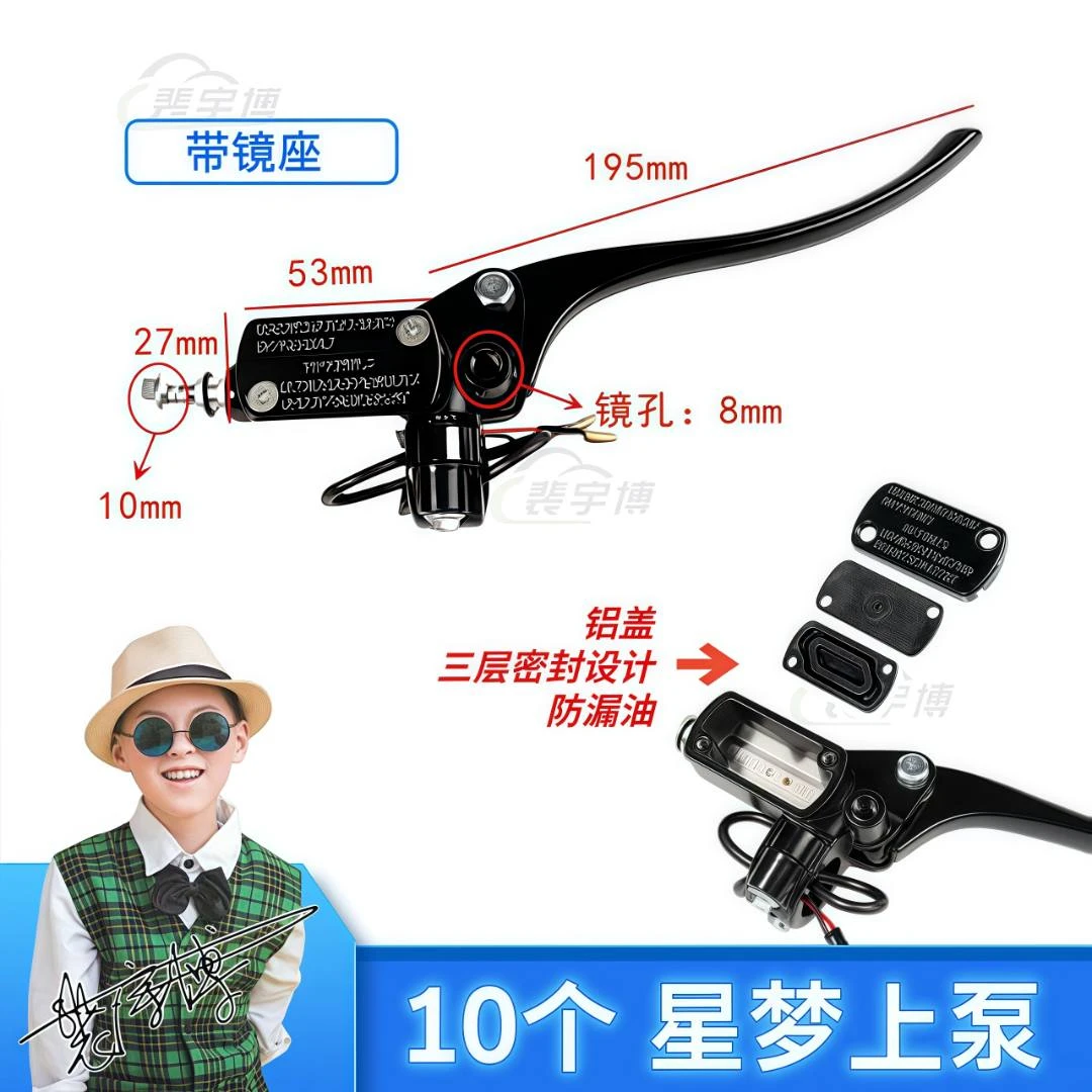 【10个】电动车上泵 星梦左/右上泵