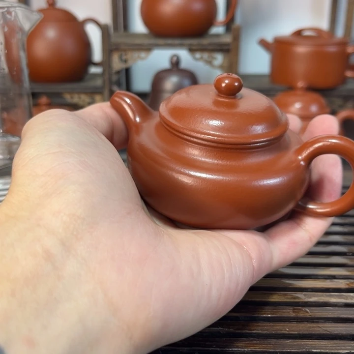 紫砂茶壶原矿紫砂手工制作