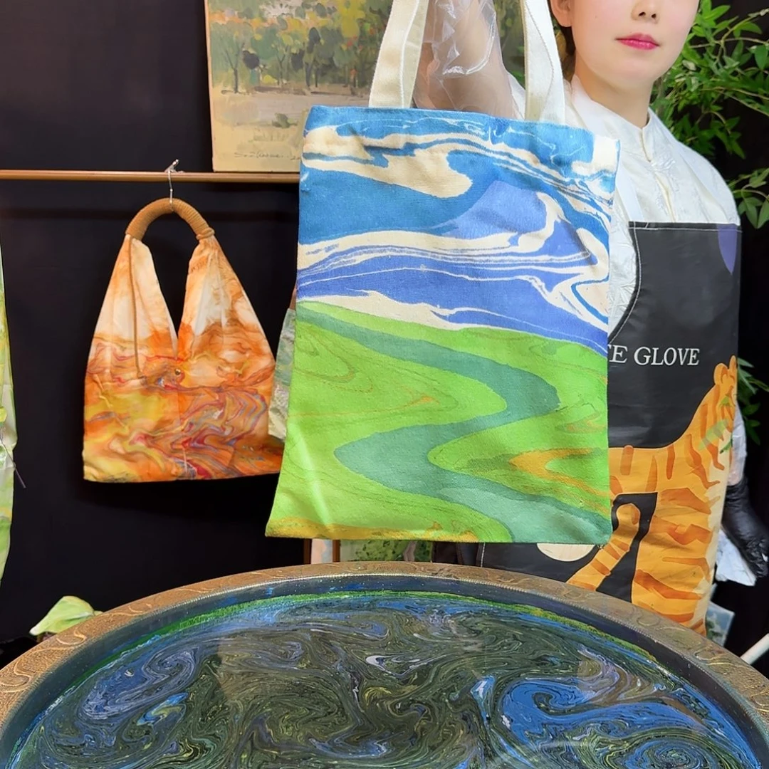 牛津布染色手提袋