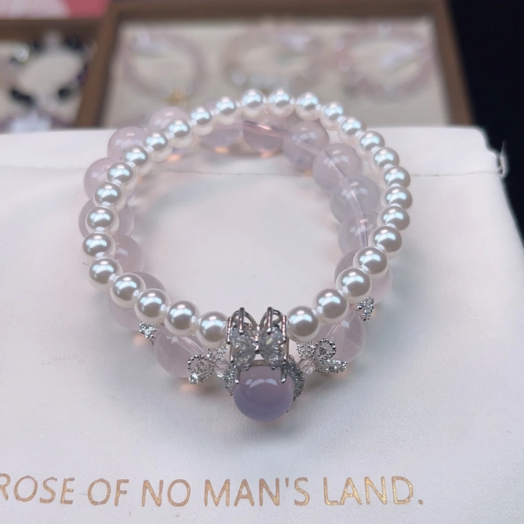 癫***婆水晶手链未镶嵌水晶手链