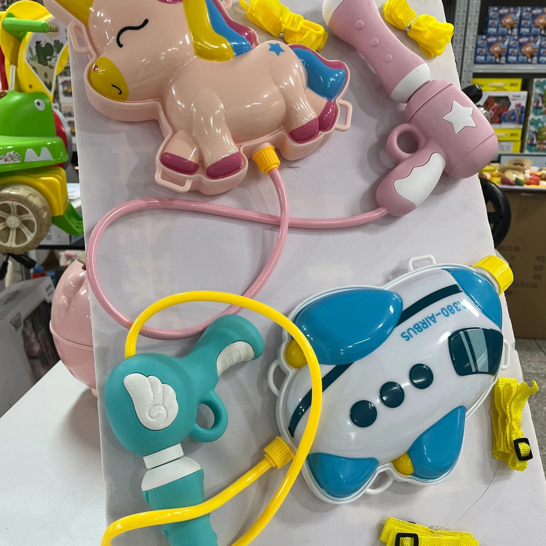 背包水枪玩具抽拉式喷水大容量