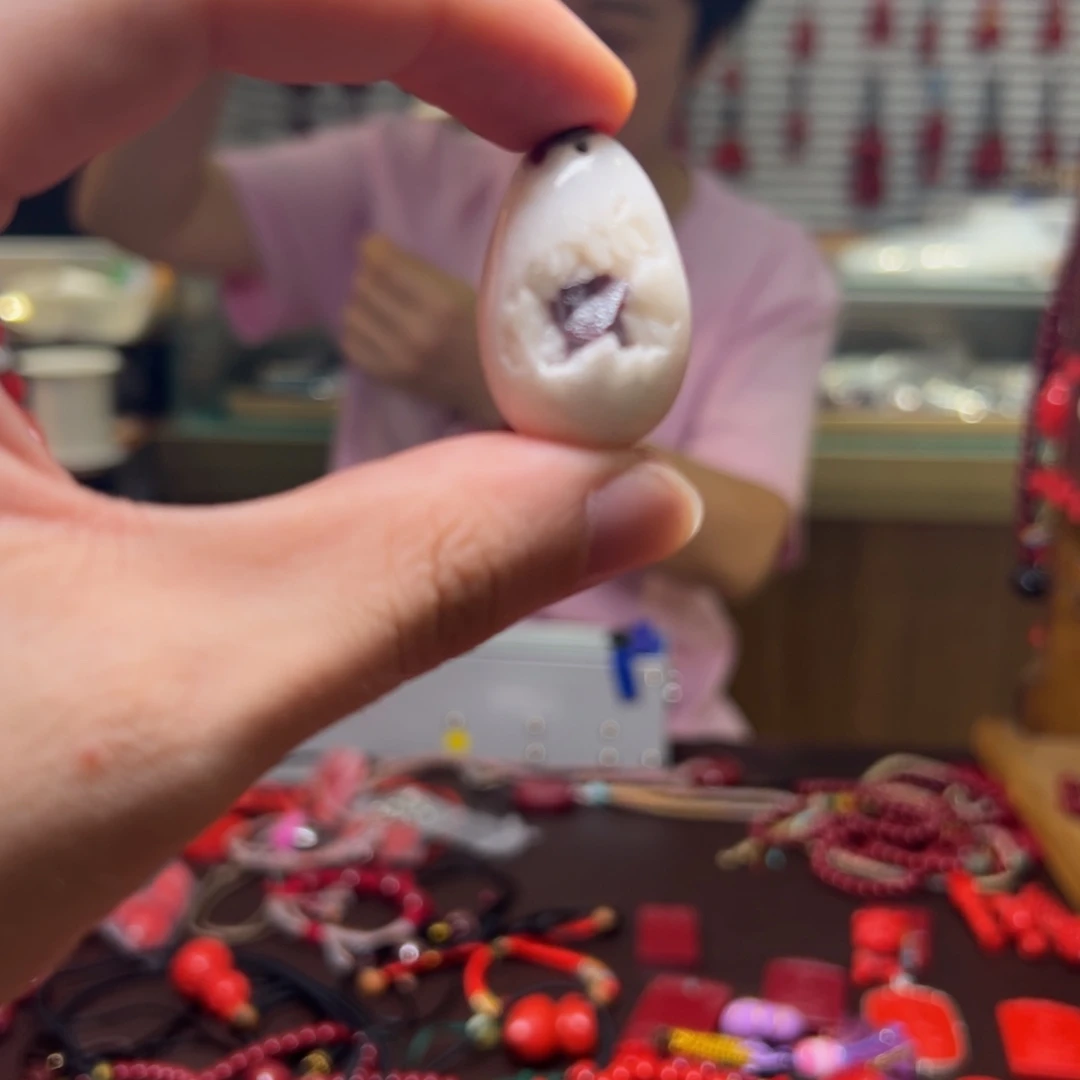 天然辰砂朱砂吊坠