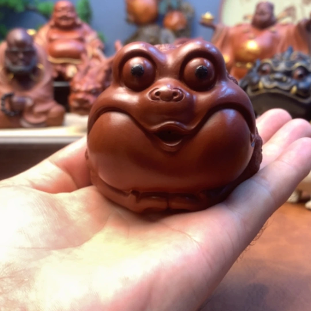 【闪购商品】紫砂茶宠紫砂壶手工艺制作