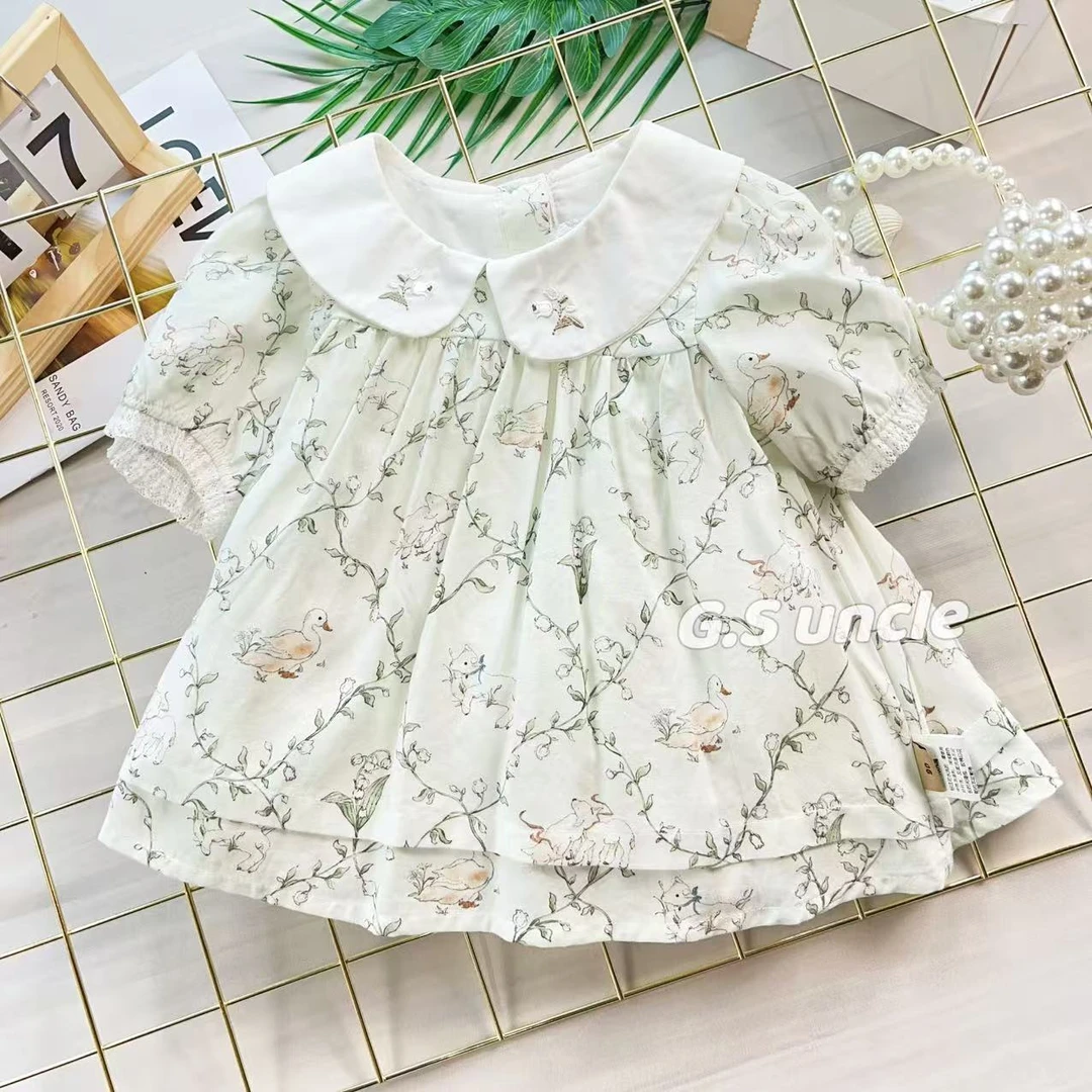 3【铃兰月光】Z133女童夏季儿童上衣休闲百搭款小公主