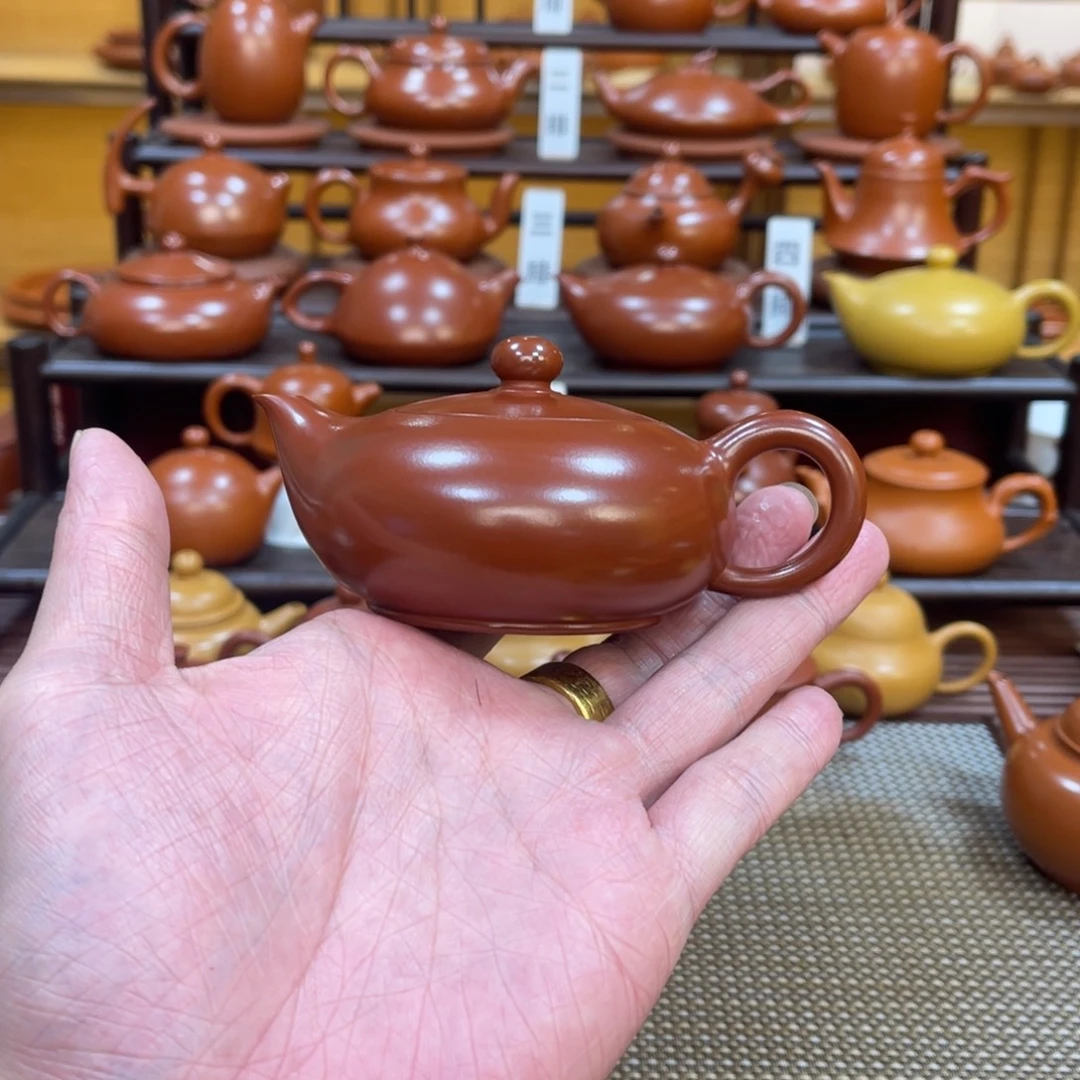 紫砂茶壶红凤雏 120-140cc