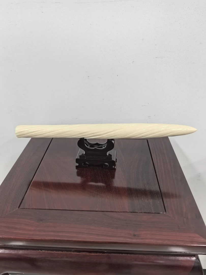 独独原材料猛犸牙家居权杖饰品