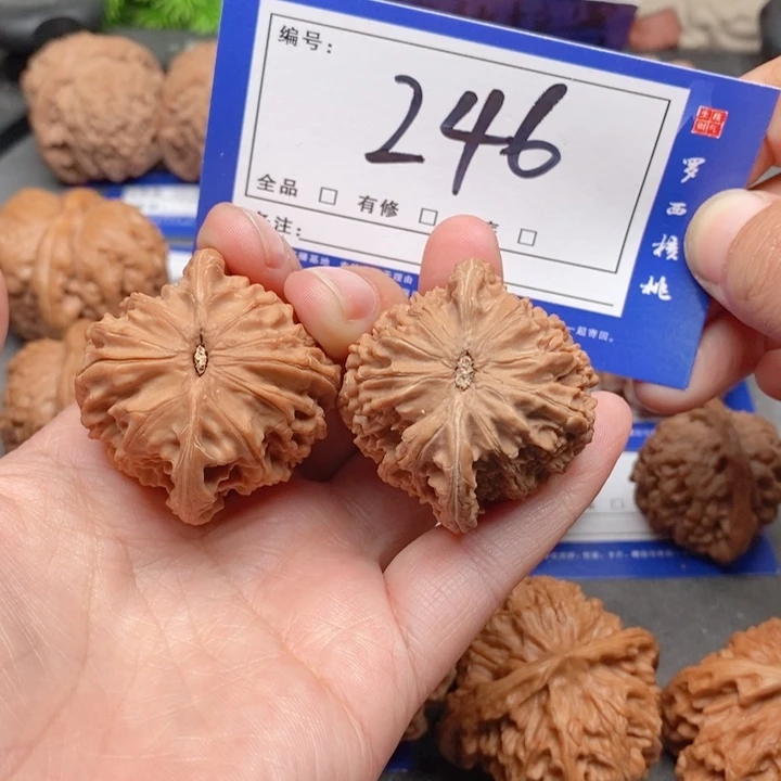 把件桃核39全品磨盘246号牌