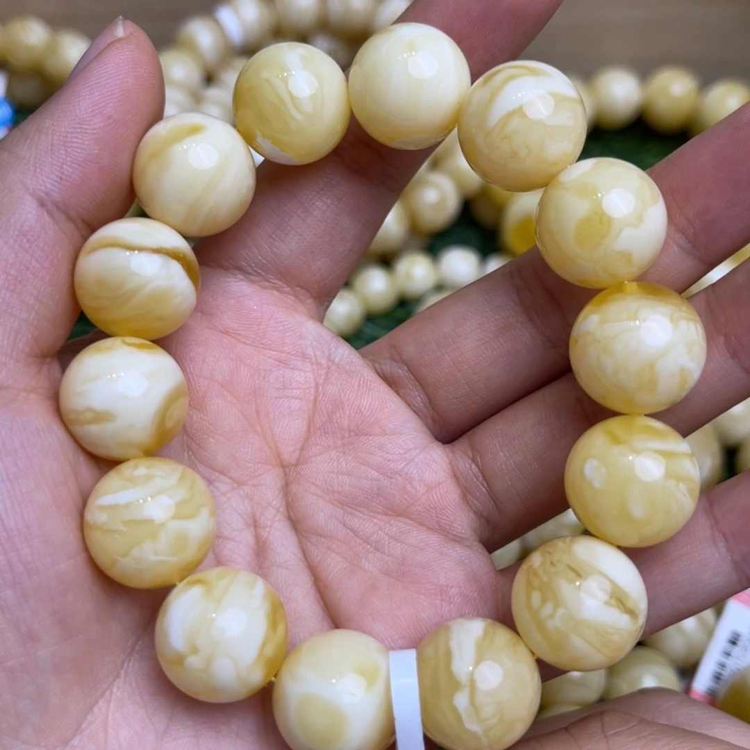 裸石琥珀未镶嵌尺寸15.8