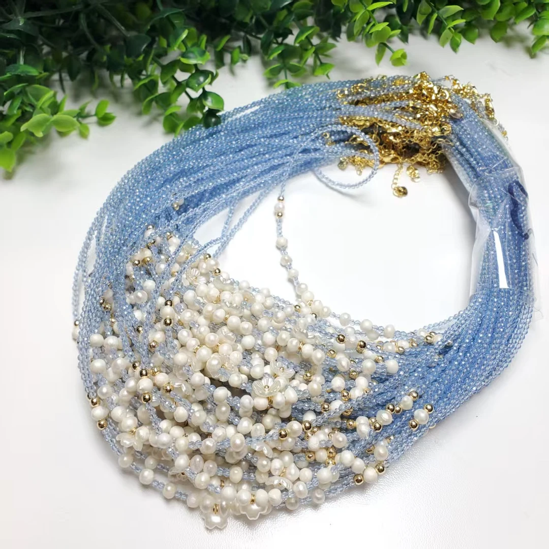 Q447【赵小姐】时尚天然珍珠项链多样发其一