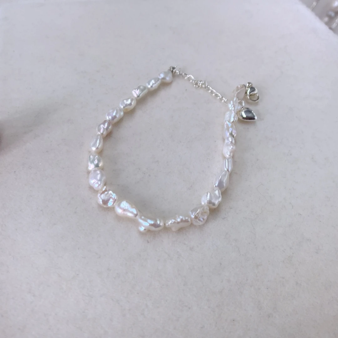 颈饰钛钢淡水珍珠