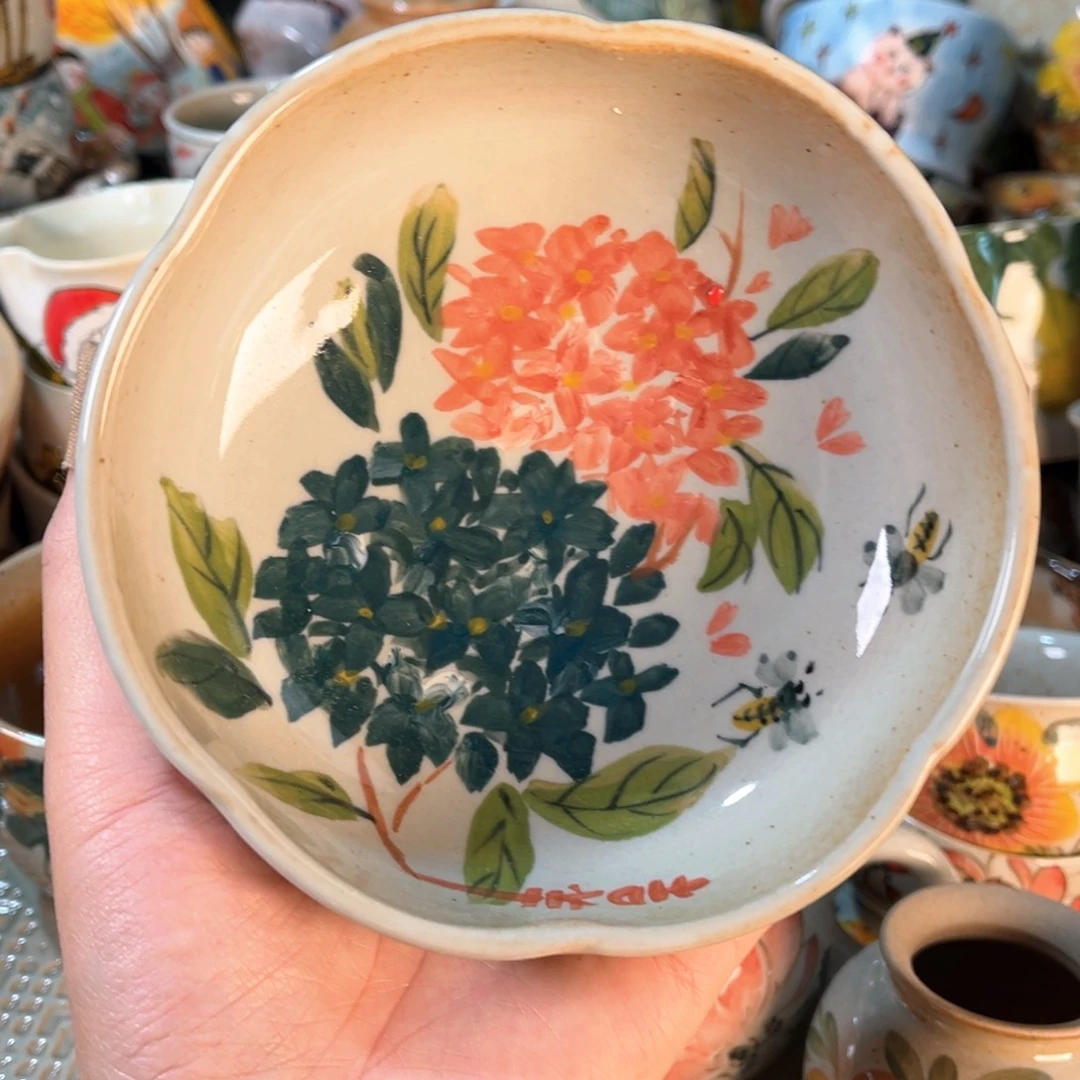 景德镇手工手绘杯