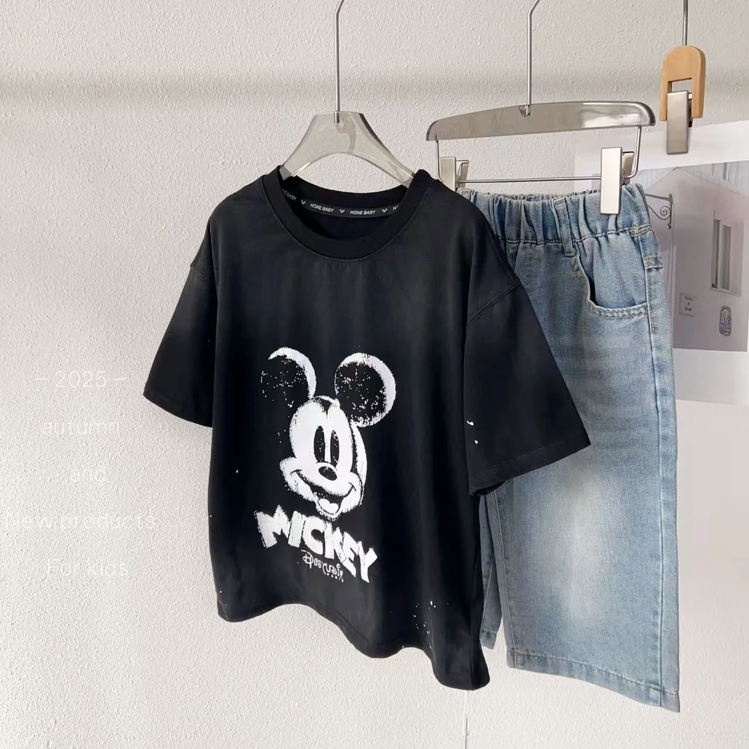 念希麻麻 880258印米奇头短袖T