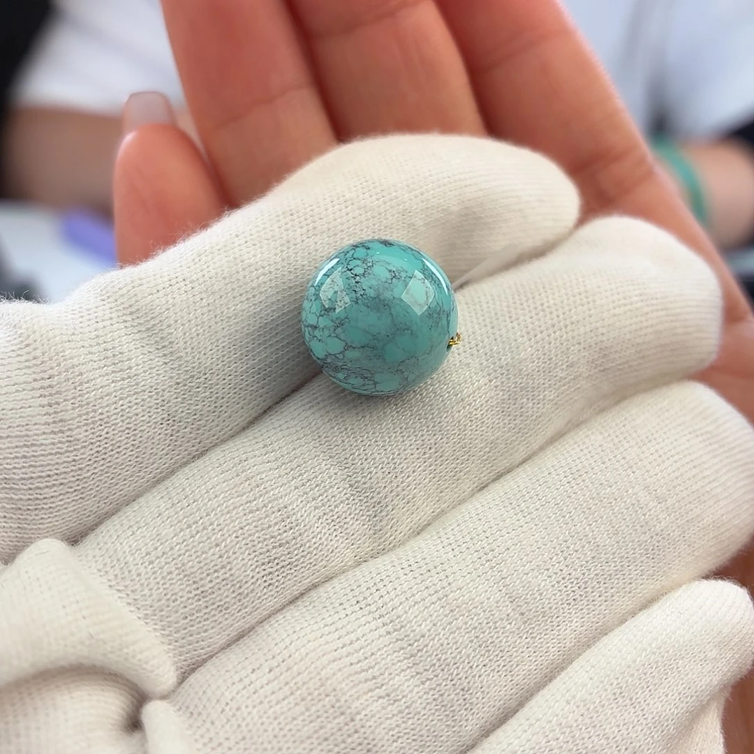 未镶嵌绿松石绿松石14mm