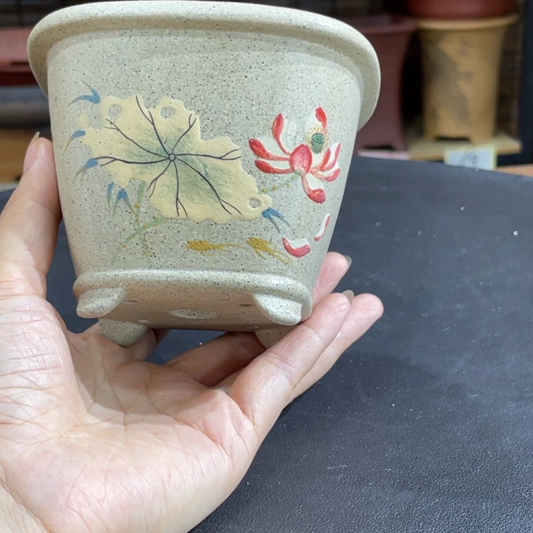 紫砂花盆紫砂杯及
