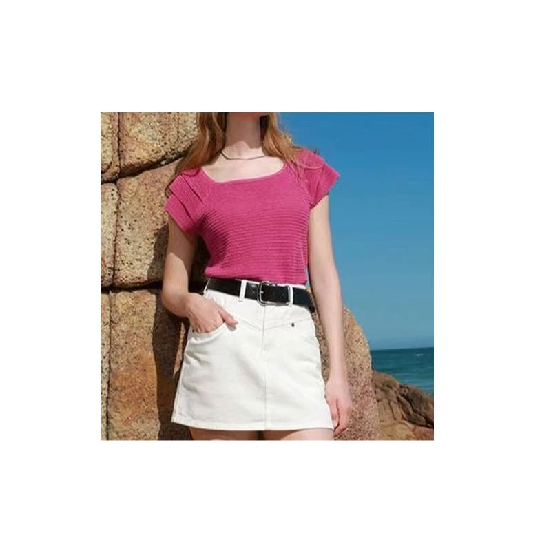 【200主播推荐】2025女夏季百搭休闲修身时尚新款显瘦气质网红