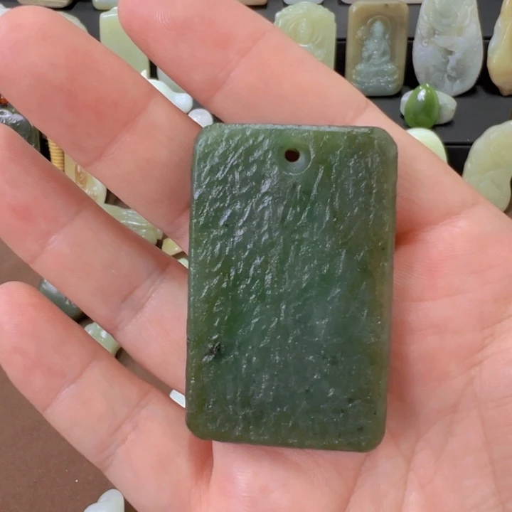 吊坠(不含链)未镶嵌和田玉