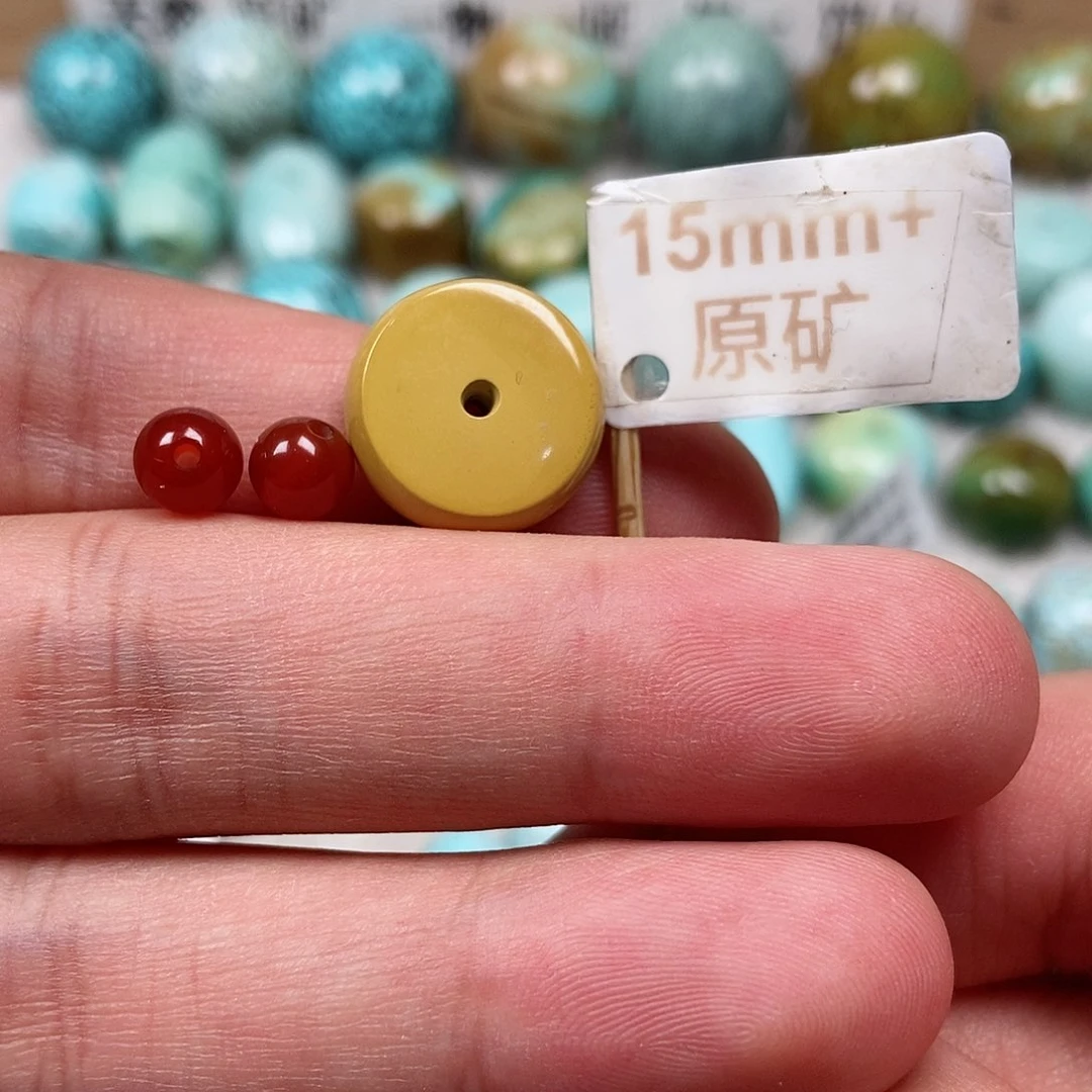 未镶嵌南红玛瑙珠宝半成品