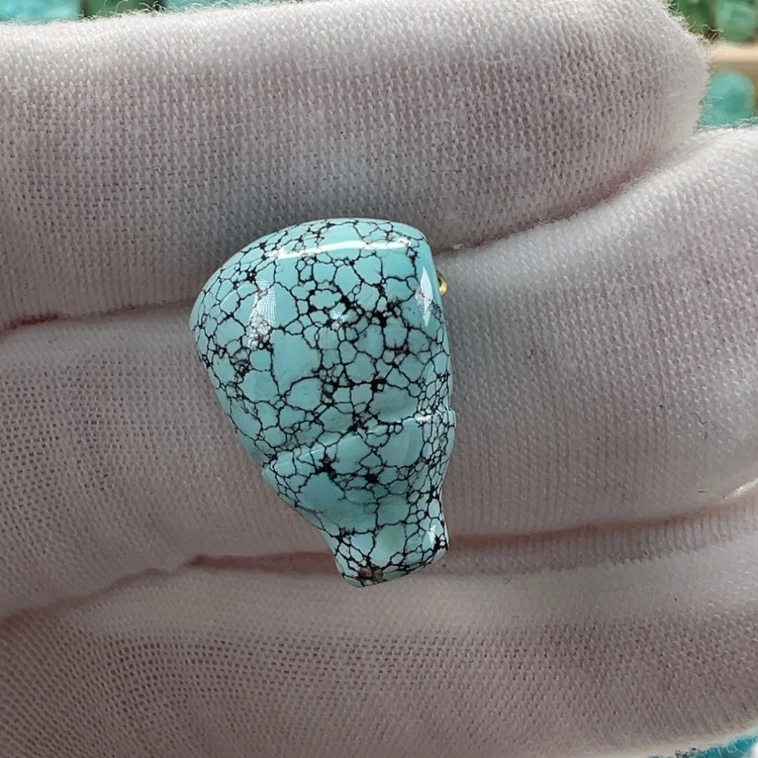 未镶嵌绿松石配饰13.4mm