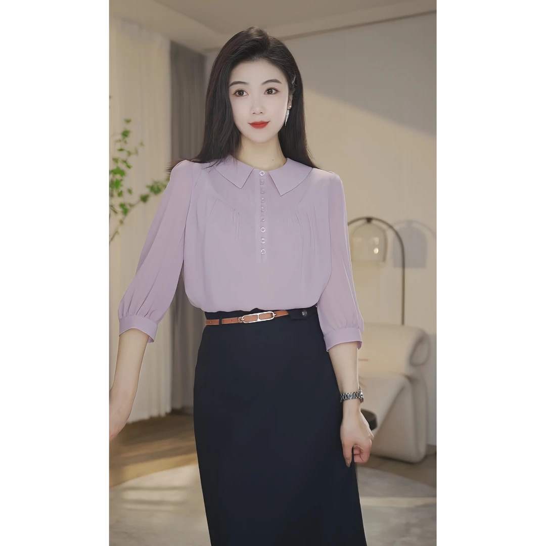 【杨杨专属】曼贝小衫女款凉爽透气夏季时尚装百搭8492272