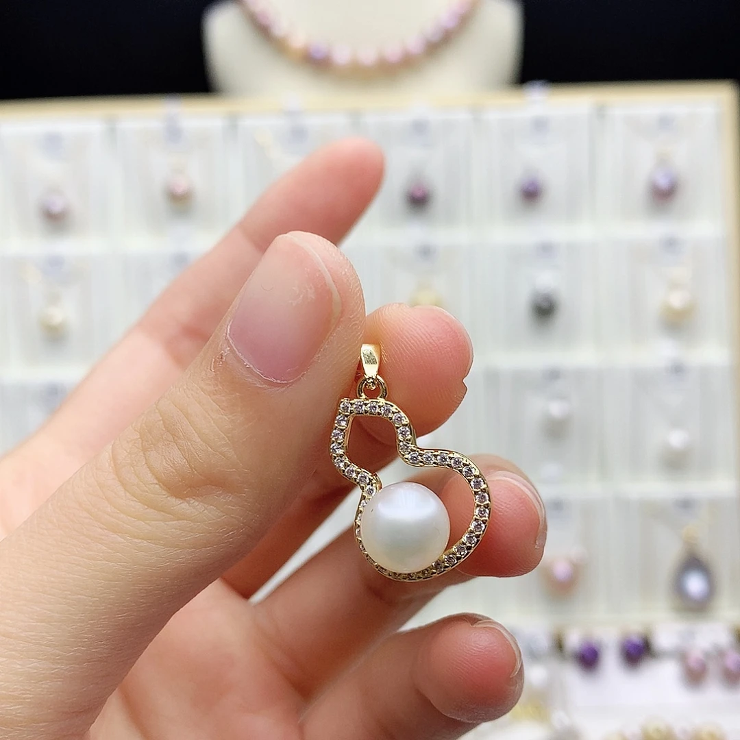 颈饰淡水珍珠合金