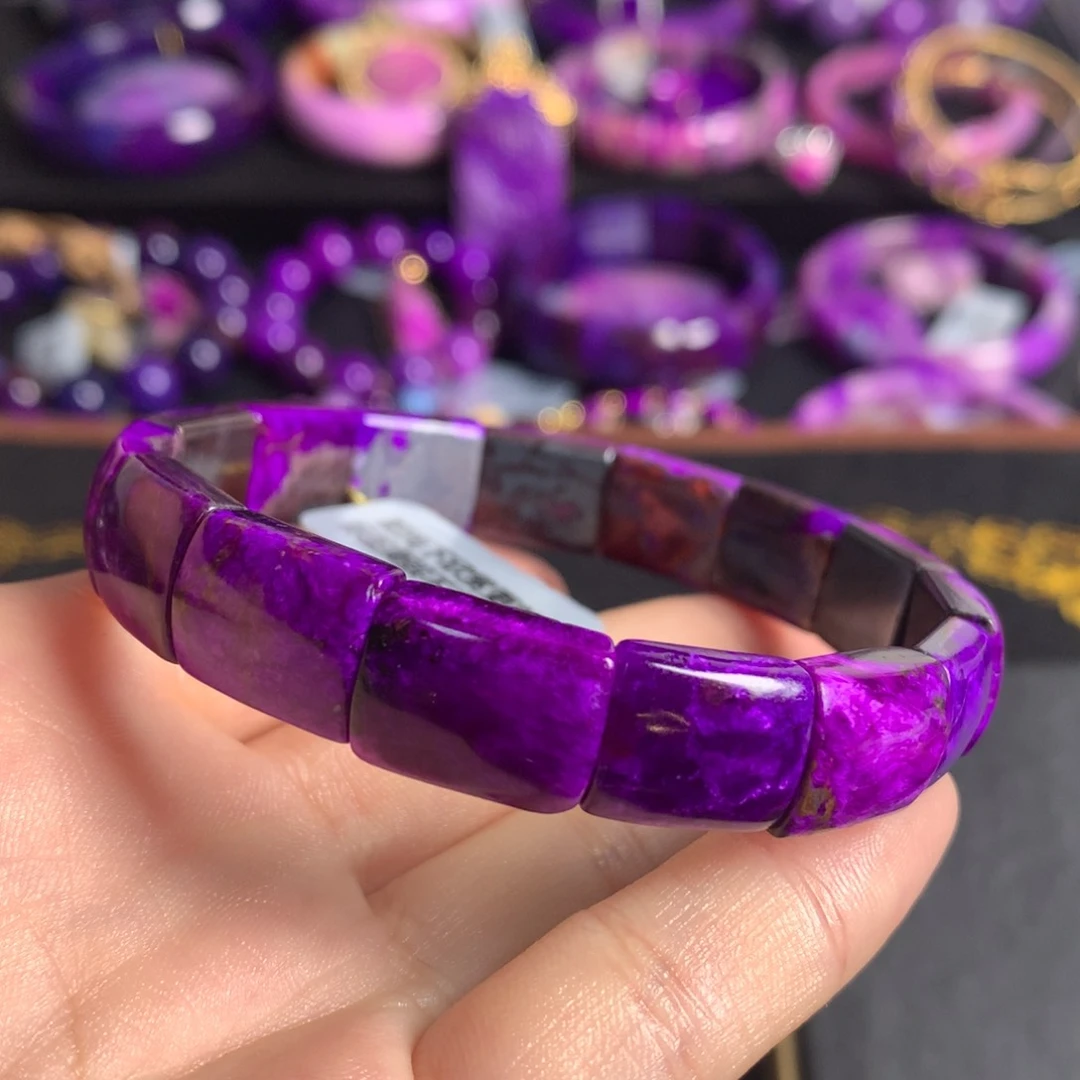 苏纪石（舒俱来）未镶嵌红丝绒手排