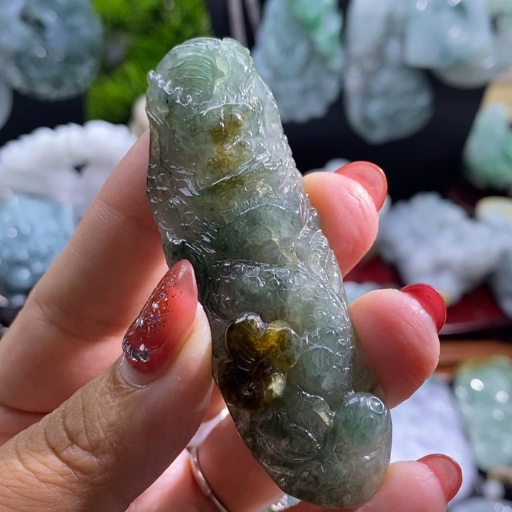 【闪购商品】颈饰未镶嵌翡翠龙牌