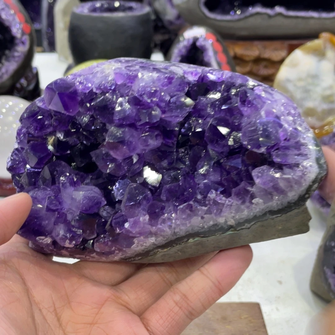 未镶嵌珠宝半成品紫晶