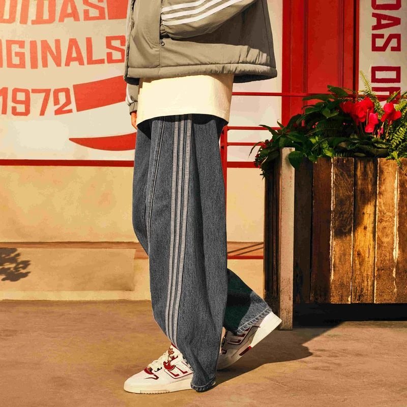 阿迪达斯 （adidas）女子休闲潮流运动长裤JN0726