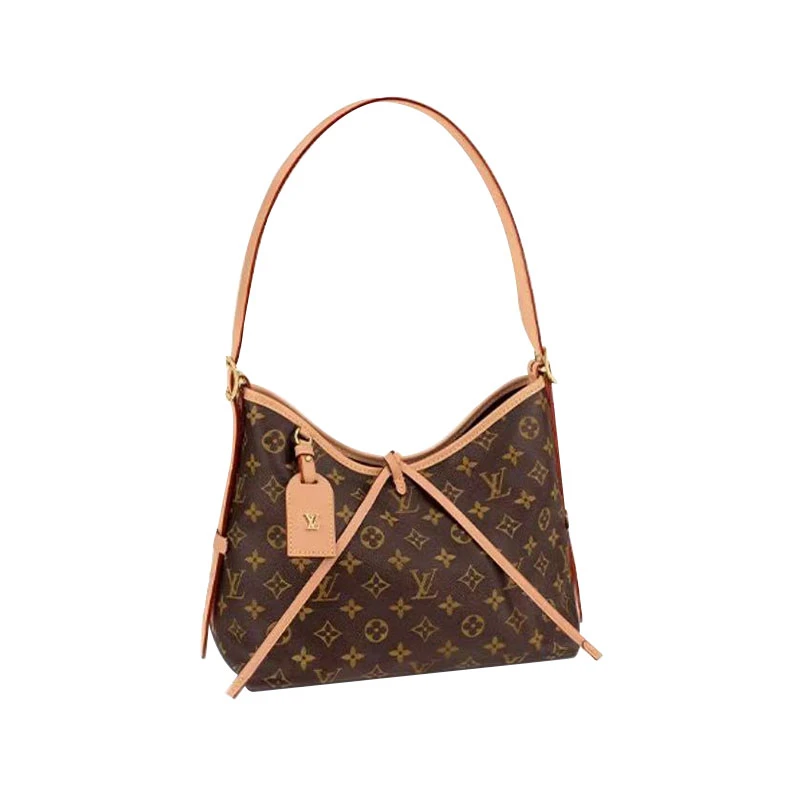未使用 LouisVuitton/路易威登 经典老花carryall单肩包x