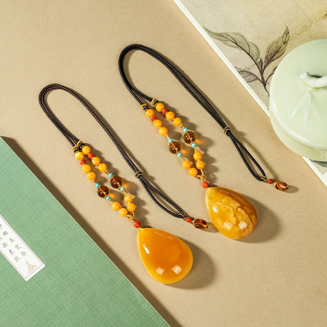 【云上叙】蜜蜡吊坠-多样性发其一-随型-V58820-K（商城）