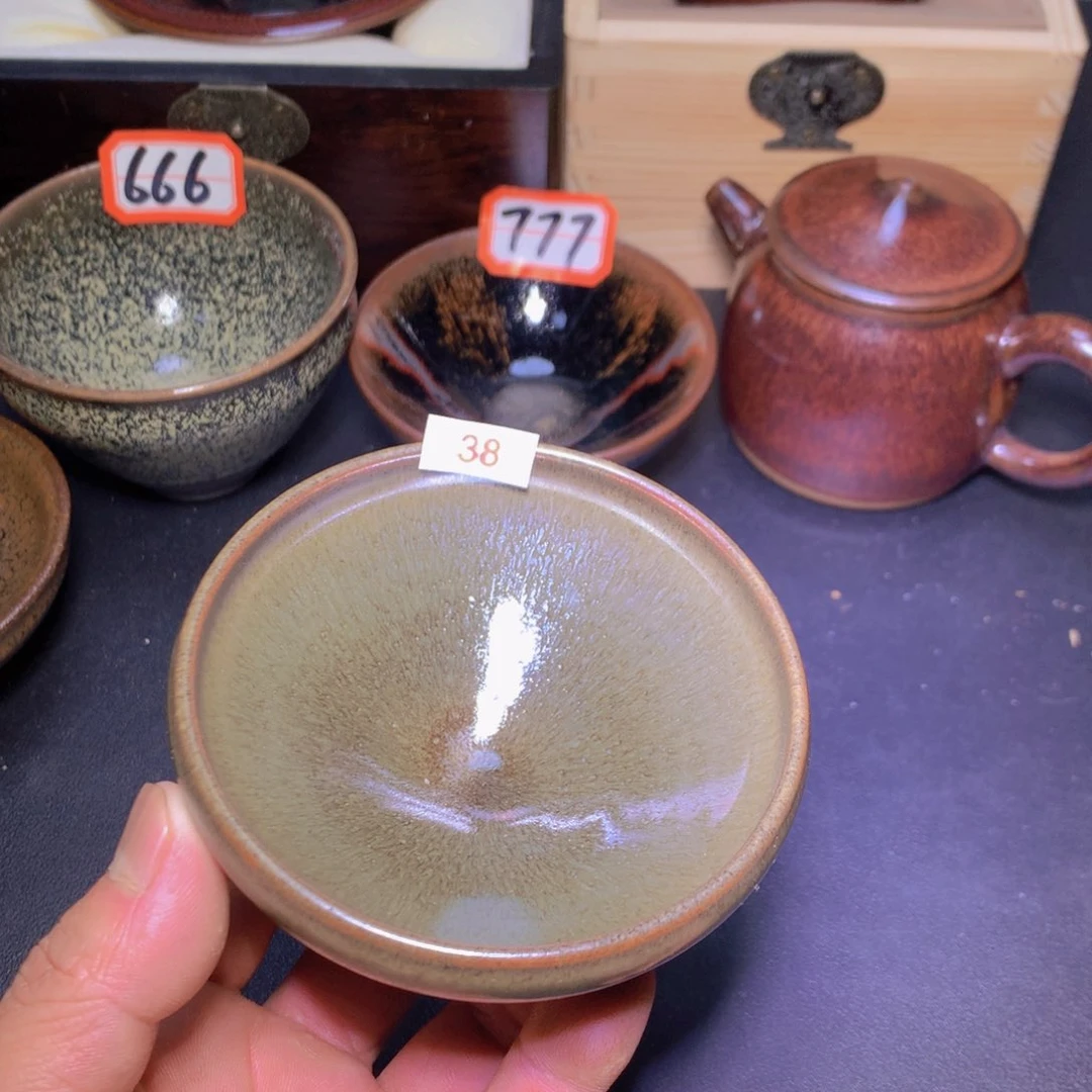 茶盏38 建盏主人杯客杯