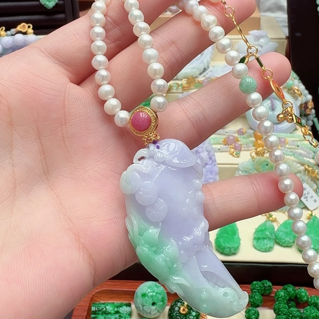 颈饰未镶嵌翡翠翡翠吊坠