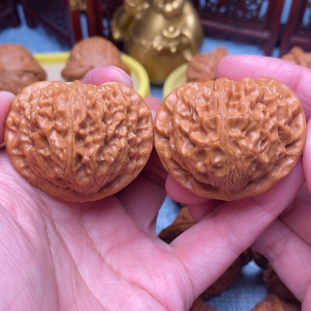 把件文玩核桃毕业精品肉球桃心宫灯43尺