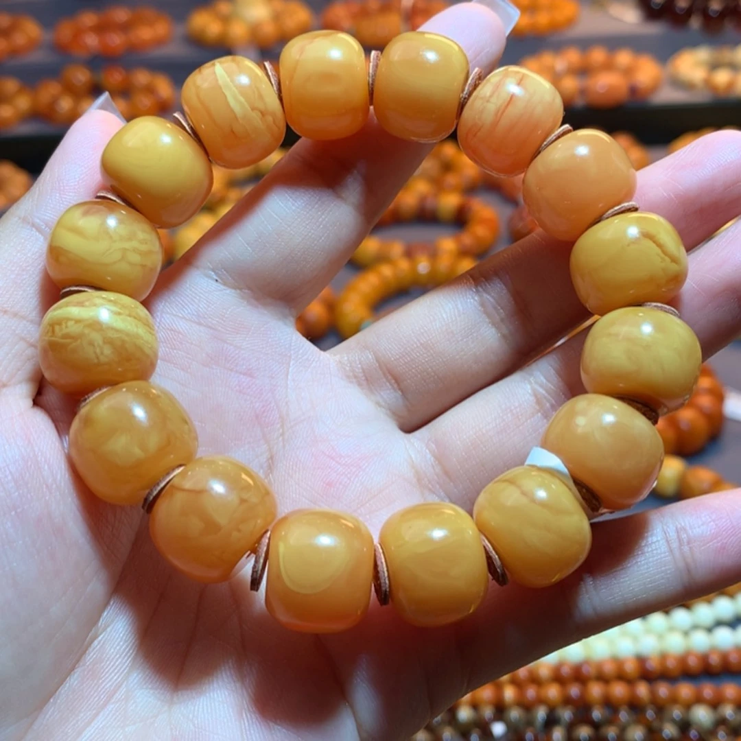 【闪购商品】手串蜜蜡未镶嵌蜜蜡手串