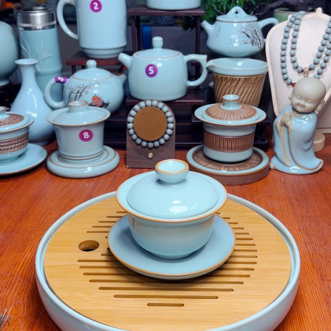 【闪购商品】河南汝州好品质汝瓷专场，微瑕