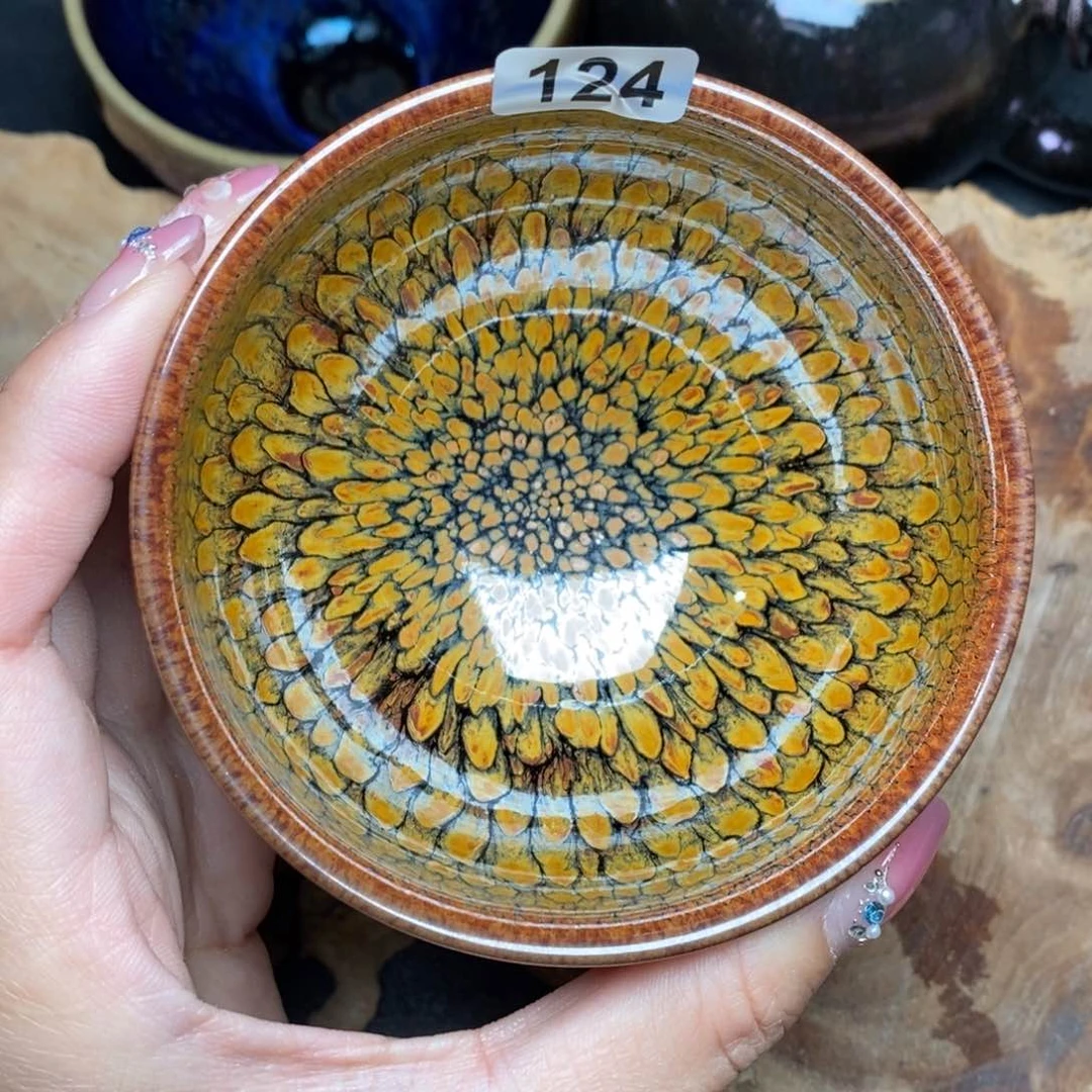 茶盏建窑建盏主人杯124