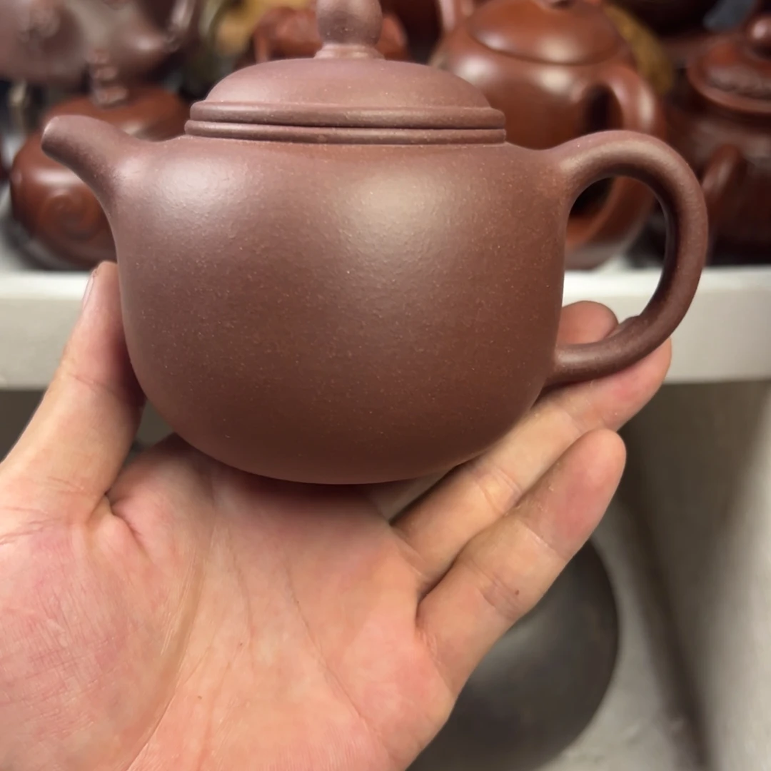 茶壶紫砂宜兴原矿紫砂壶250毫升容量