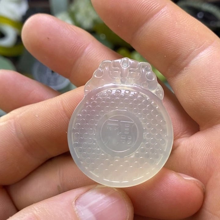 岫玉未镶嵌岫玉挂件