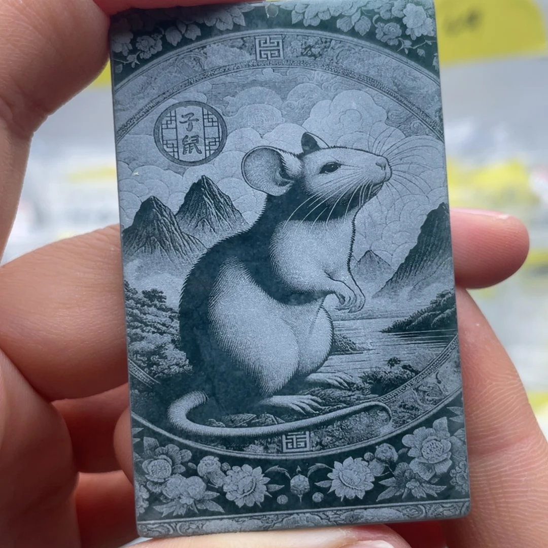 翡翠未镶嵌颈饰天然翡翠