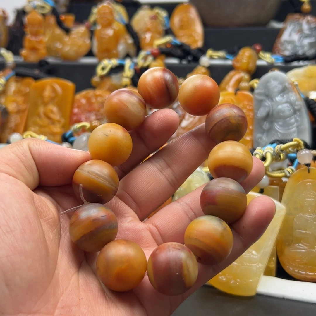 石英质玉（黄龙玉）未镶嵌多选发其一