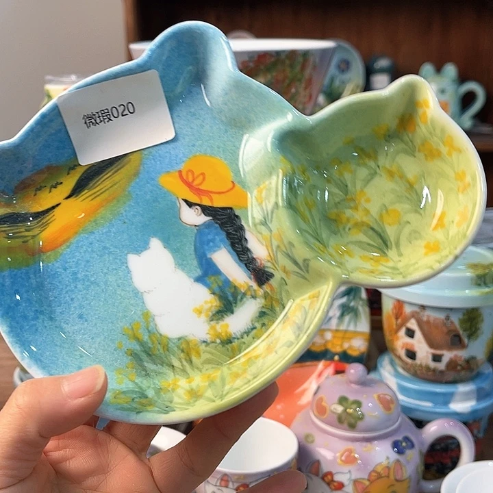 陶景德镇釉下手绘陶瓷