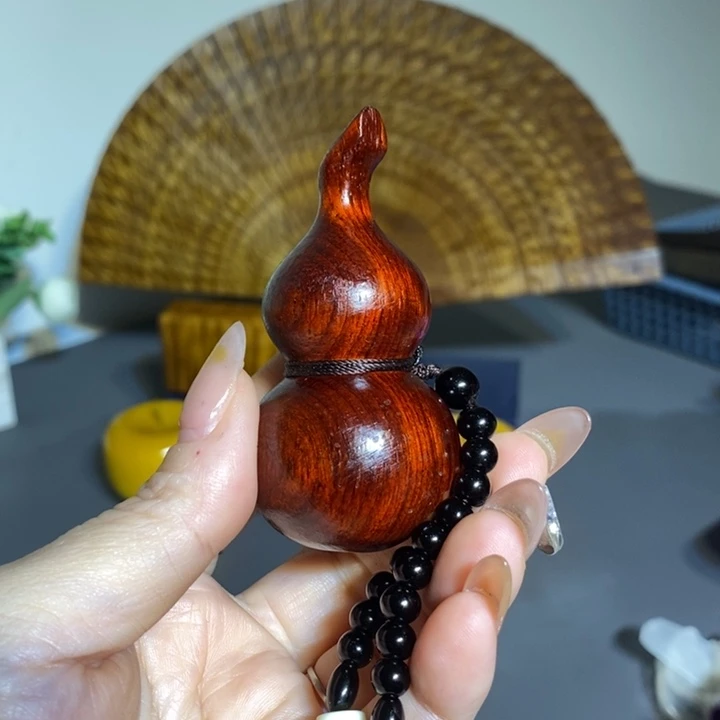 非洲紫檀（红花梨）非洲小叶紫檀手把件