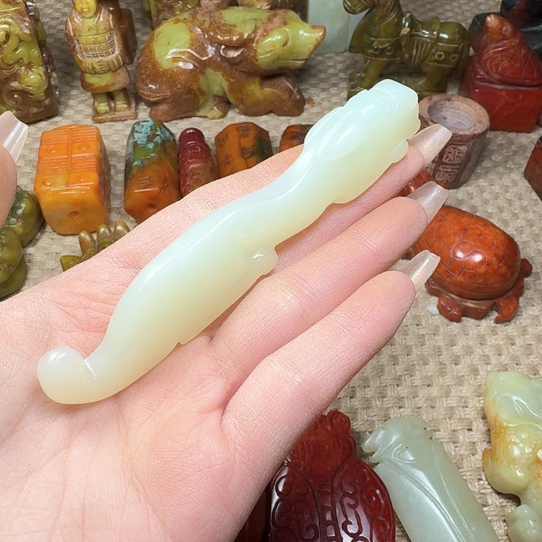 白玉菩提吊坠挂件