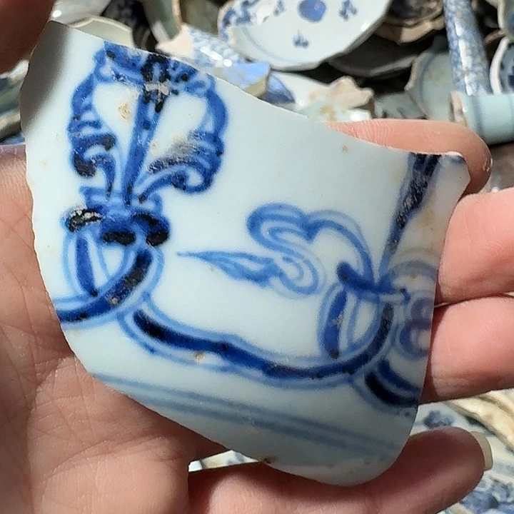 长***庚瓷片瓷片标本，顺丰包邮