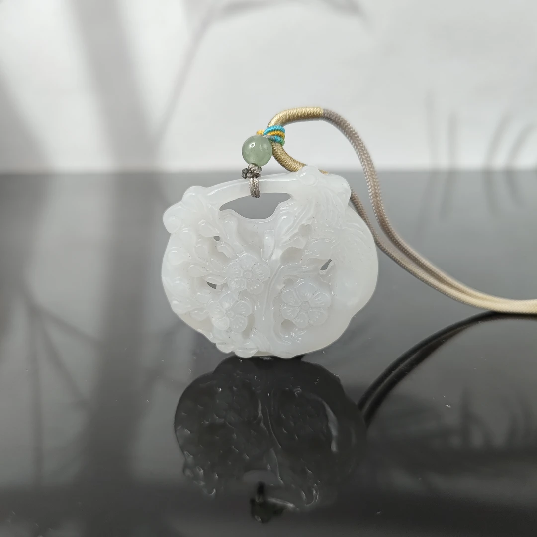 G和田玉喜上眉梢吊坠2788