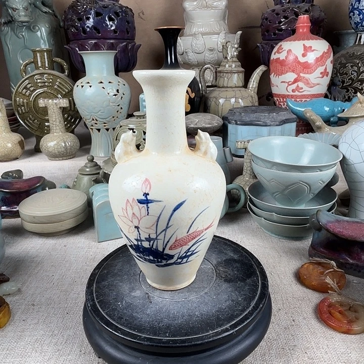 摆件瓷器好漂亮呀